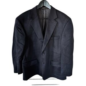 Lords of London Black 100% Cashmere Blazer Excellent Condition 42S